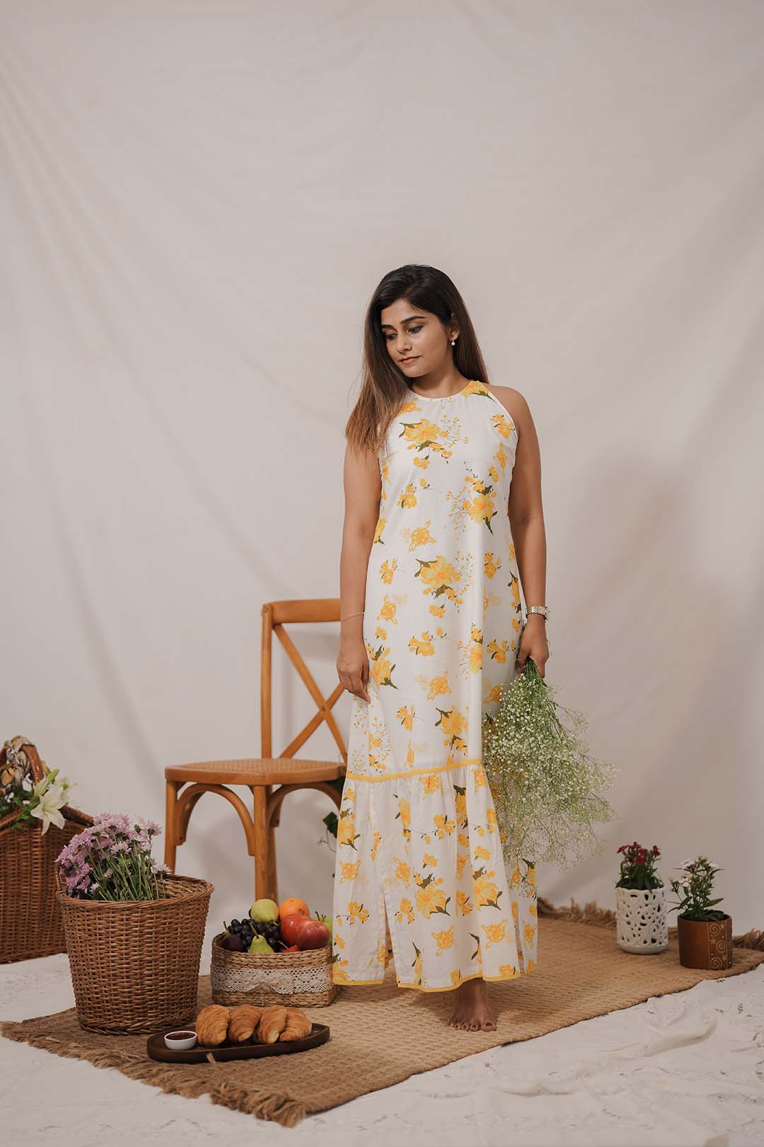 Yellow Pearl Dress