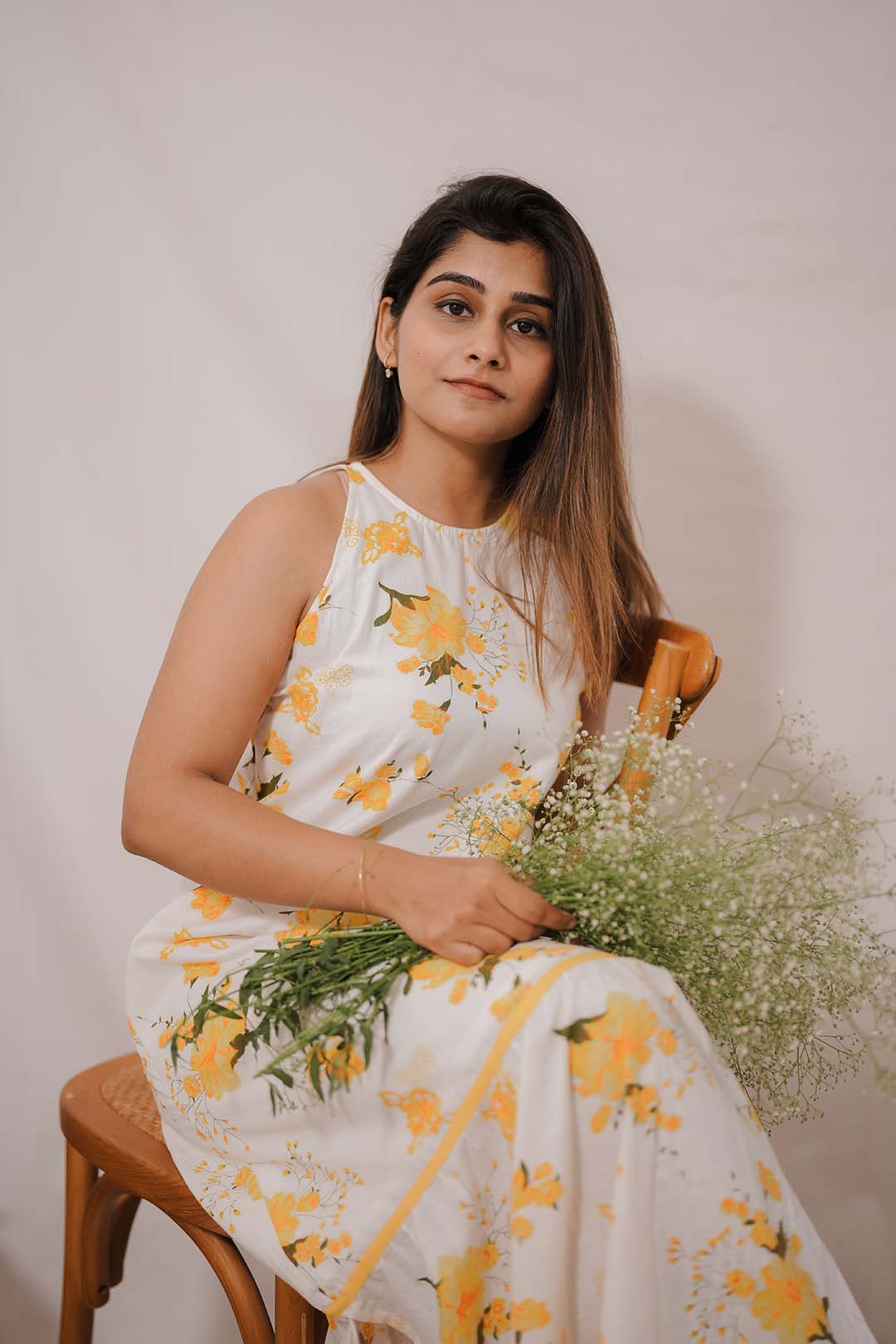 Yellow Pearl Dress