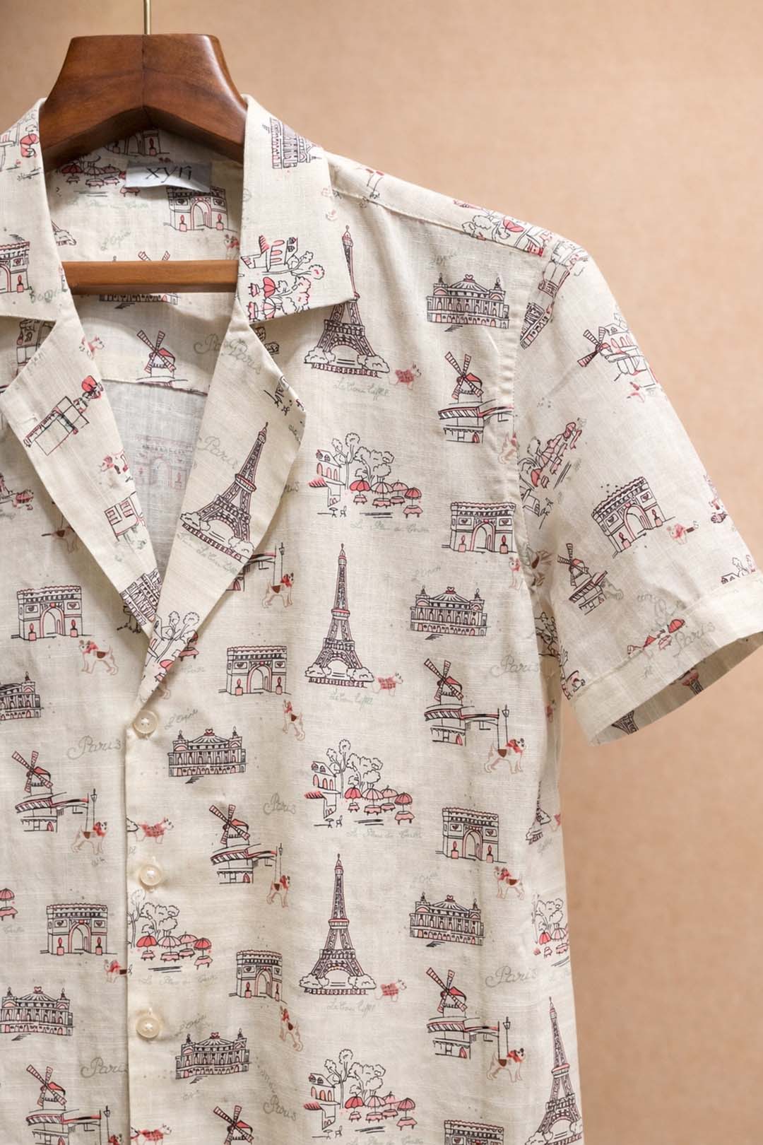 Eiffel Tower Print Shirt