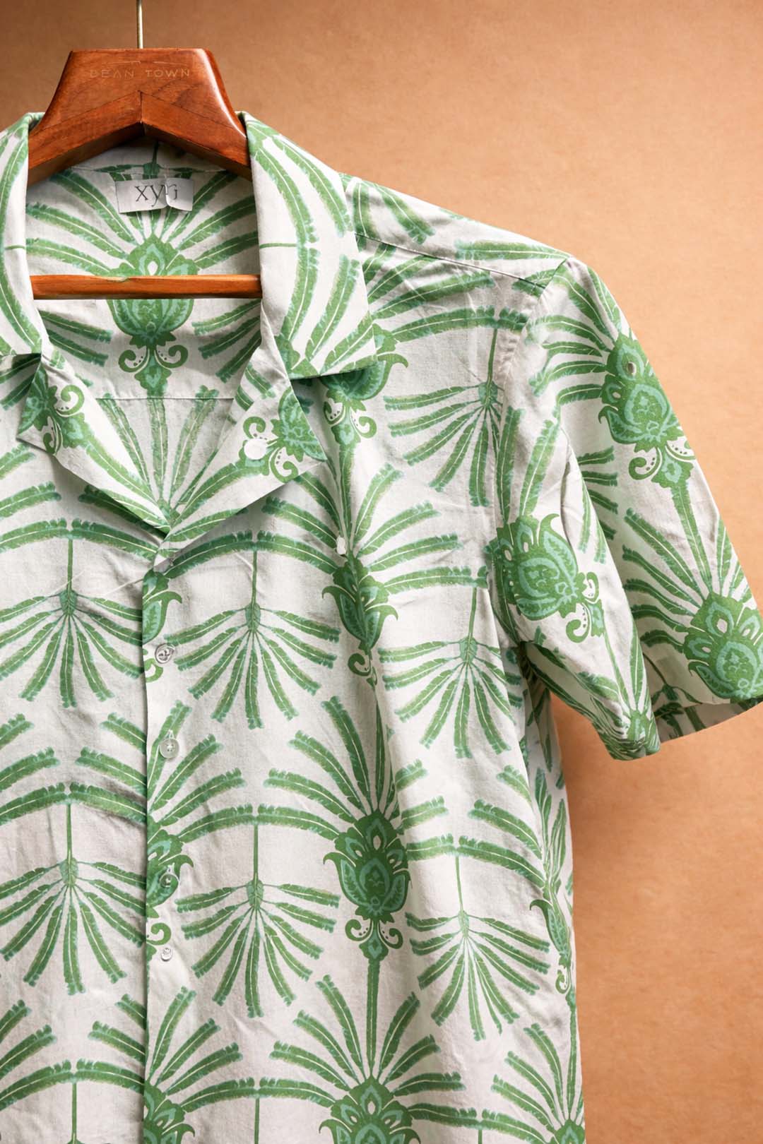 Tropical Palm Print Shirt