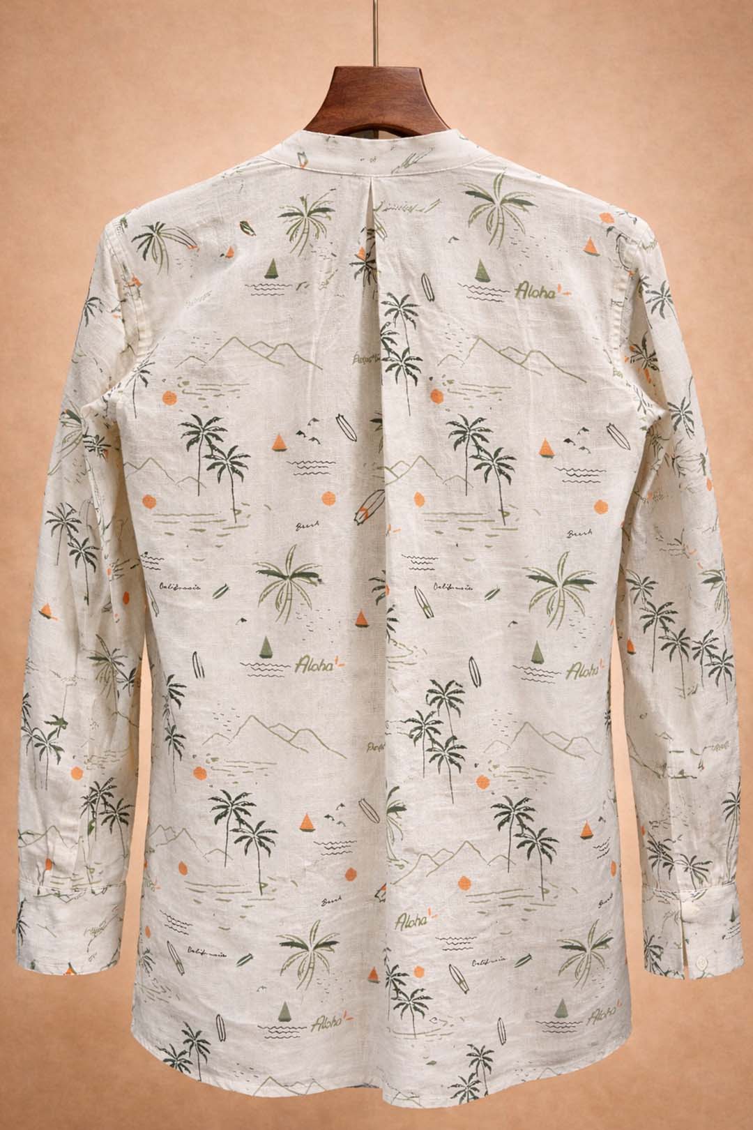 Off White Printed Shirt