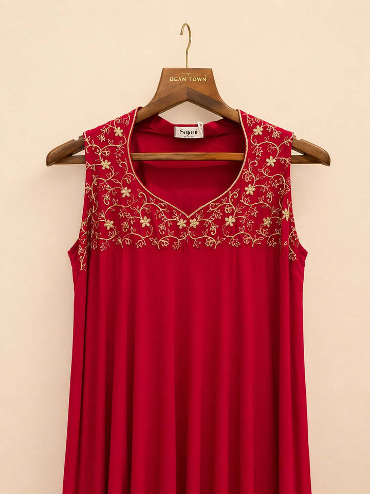 Vardara Flared Dress
