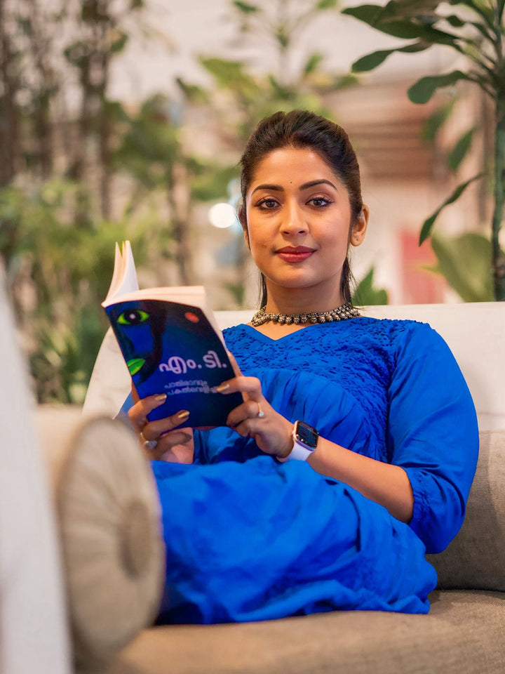 Royal Blue Aliya Cut Dress