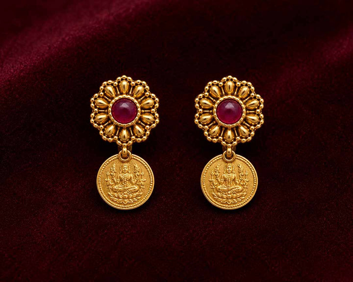 Antique Temple Coin Jewellery Set