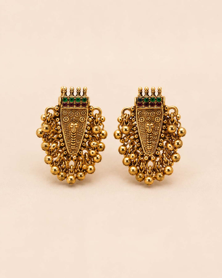 Elephant Caparison Jewellery Set