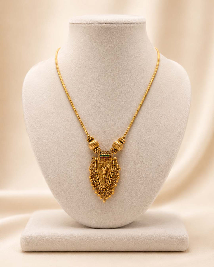 Elephant Caparison Jewellery Set