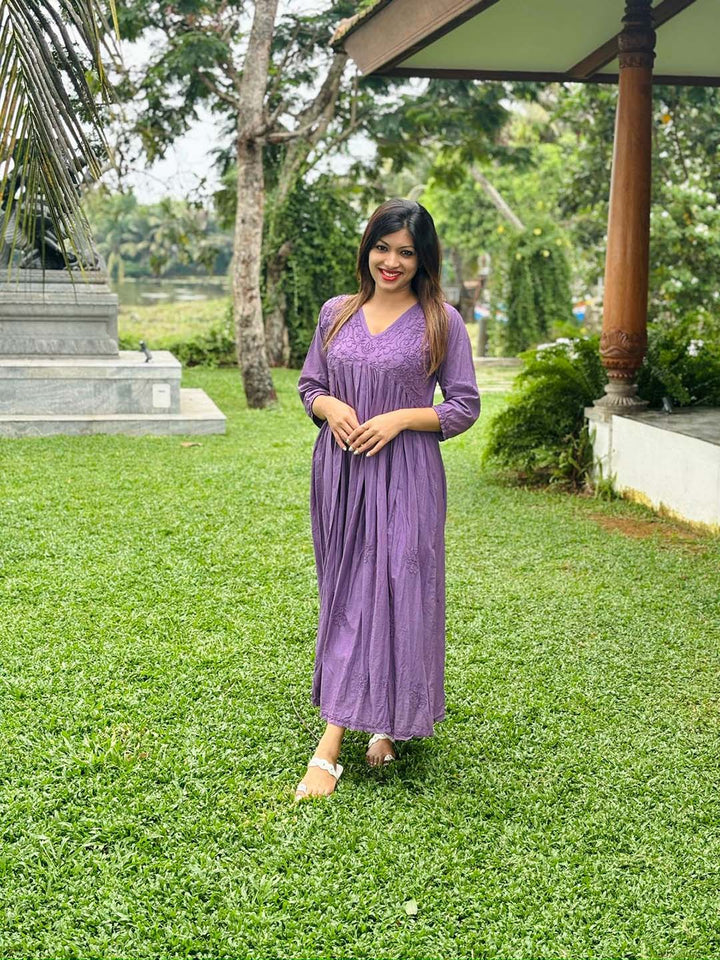 Amethyst Aliya Cut Dress