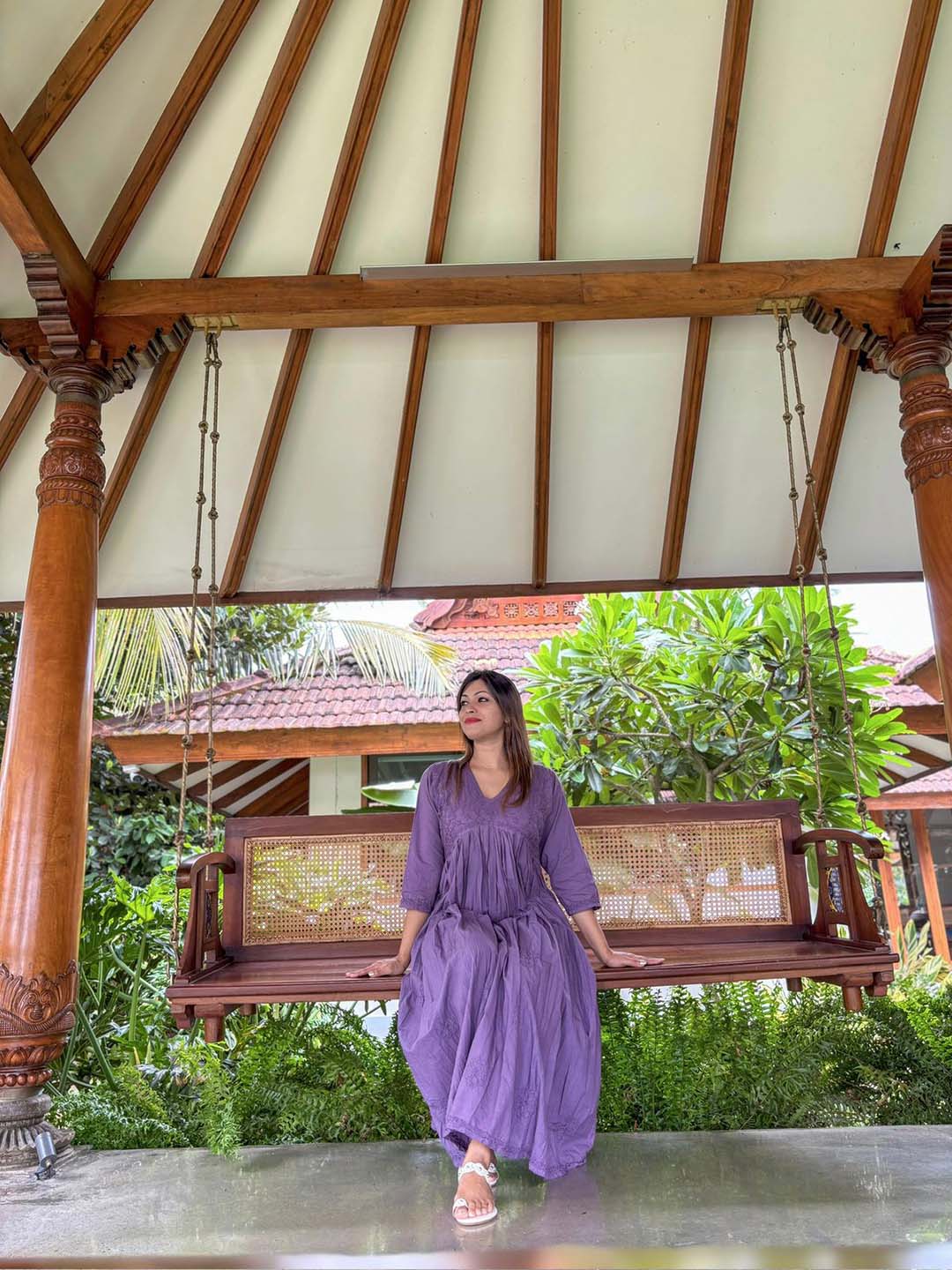 Amethyst Aliya Cut Dress