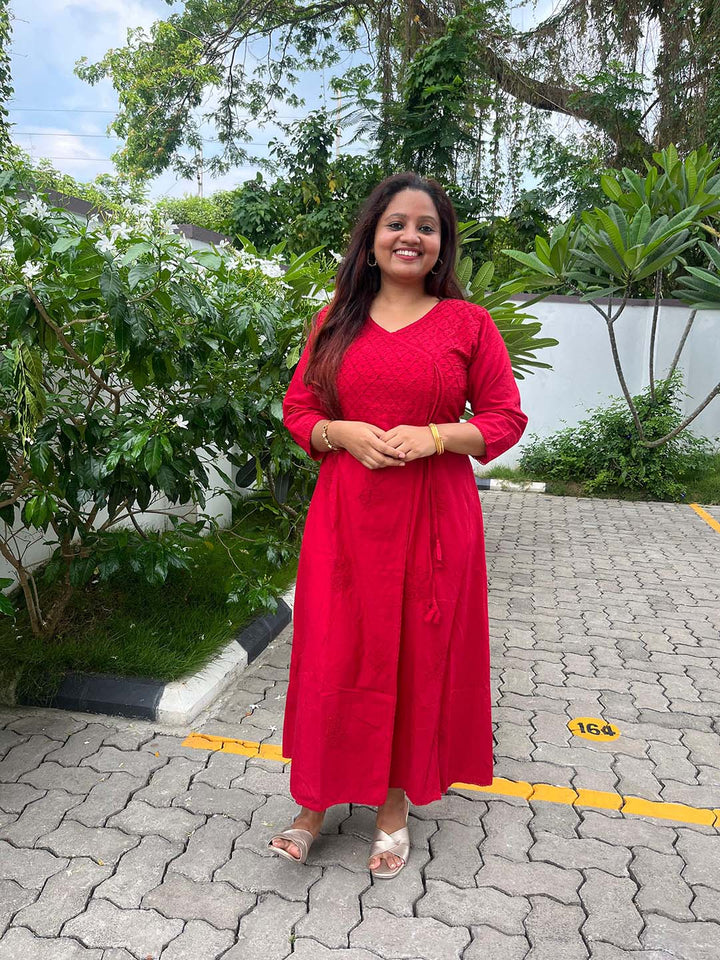 Red Angrakha