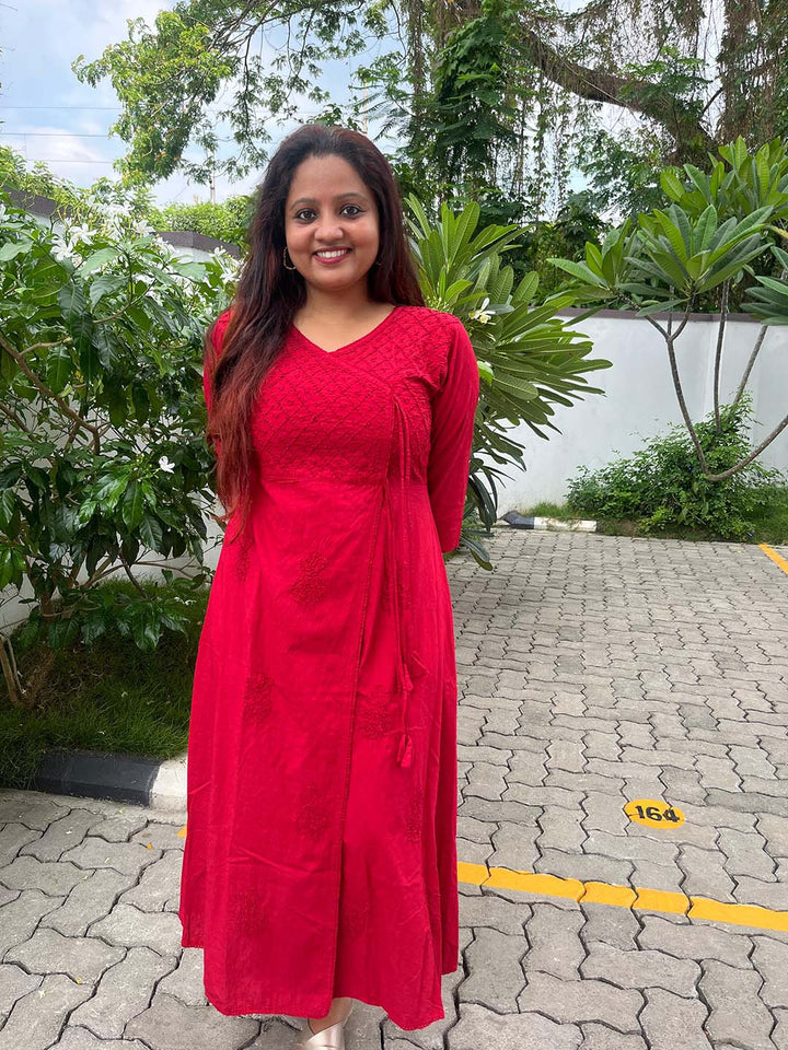 Red Angrakha