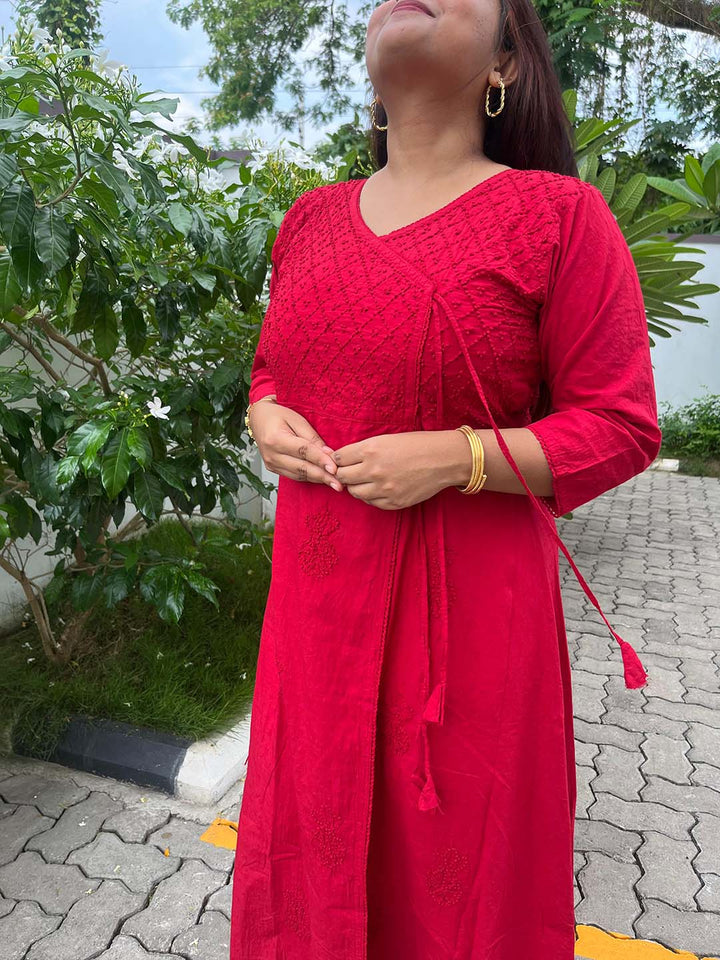Red Angrakha