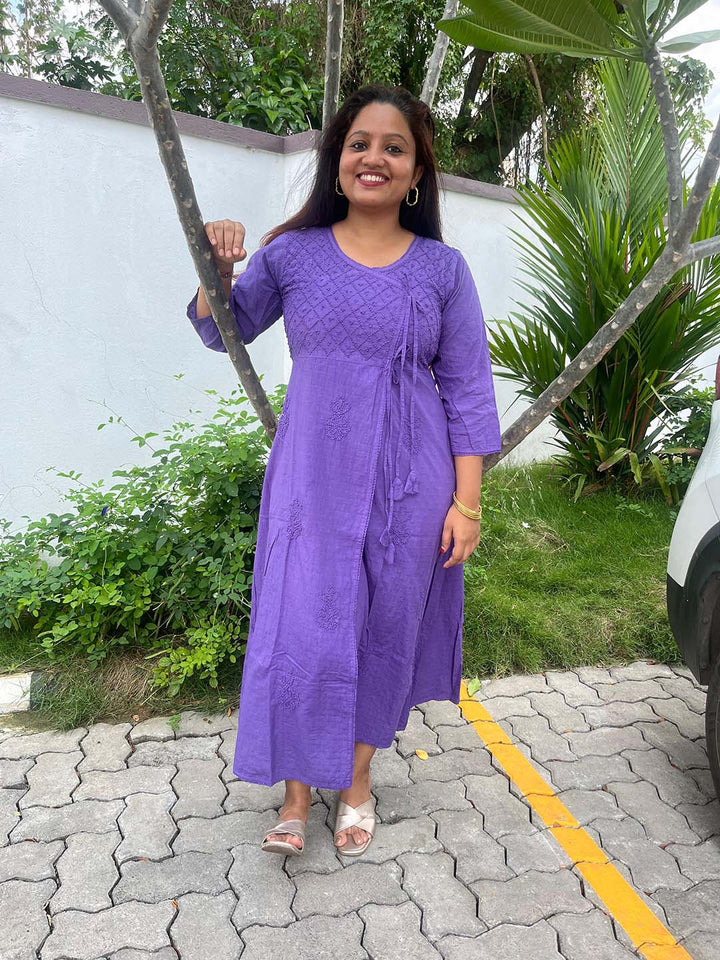 Dark Lavender Angrakha