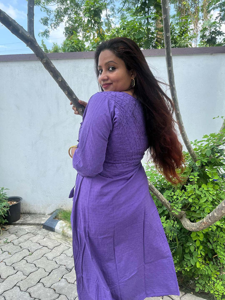 Dark Lavender Angrakha