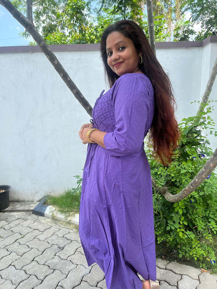 Dark Lavender Angrakha