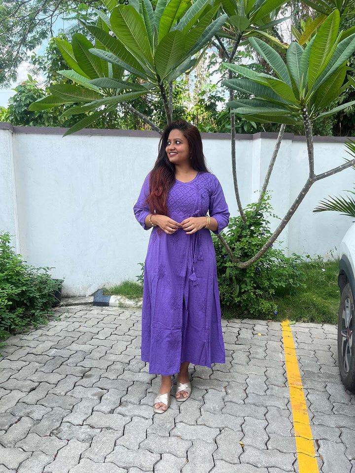 Dark Lavender Angrakha
