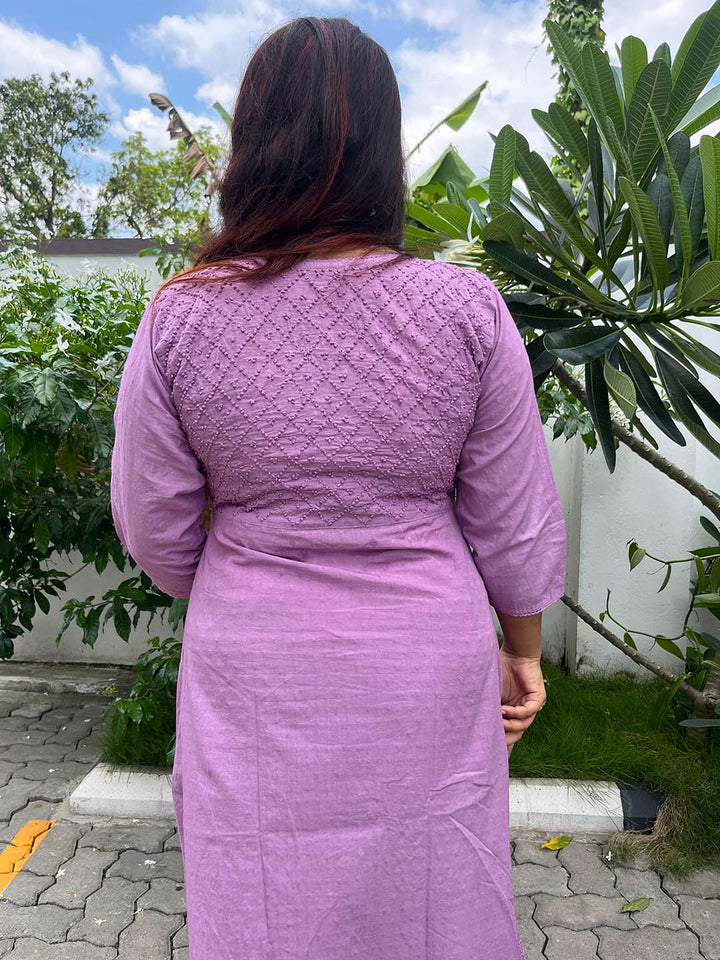 Pink Lavender Angrakha