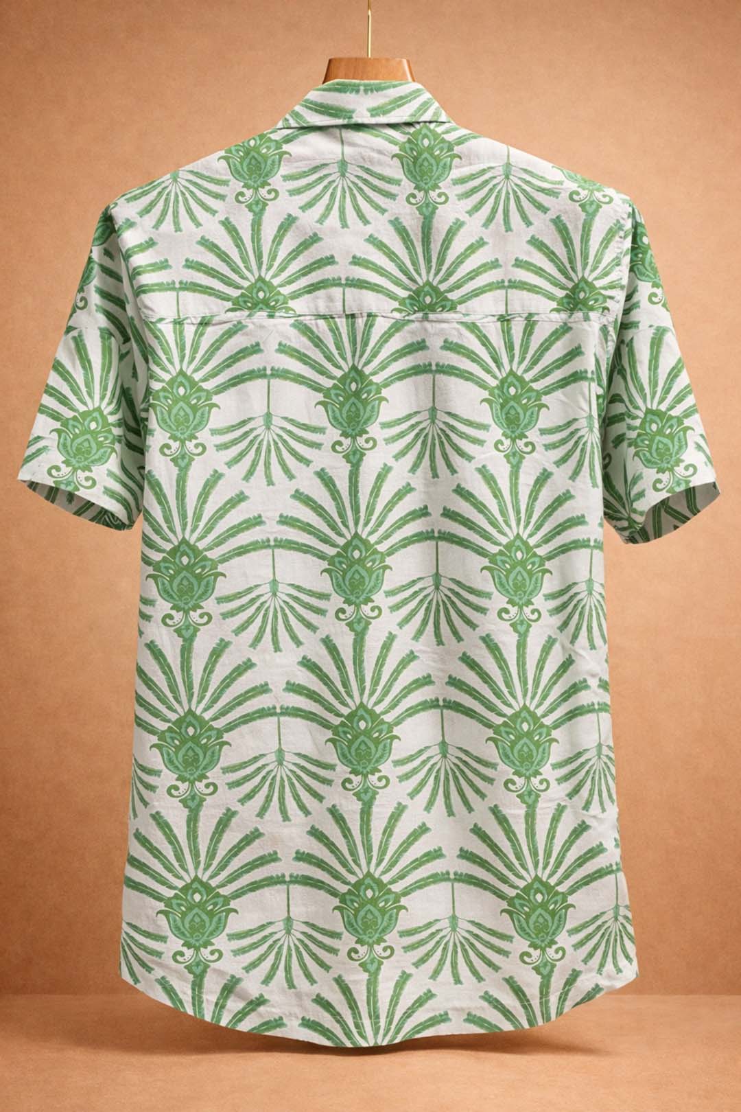 Tropical Palm Print Shirt