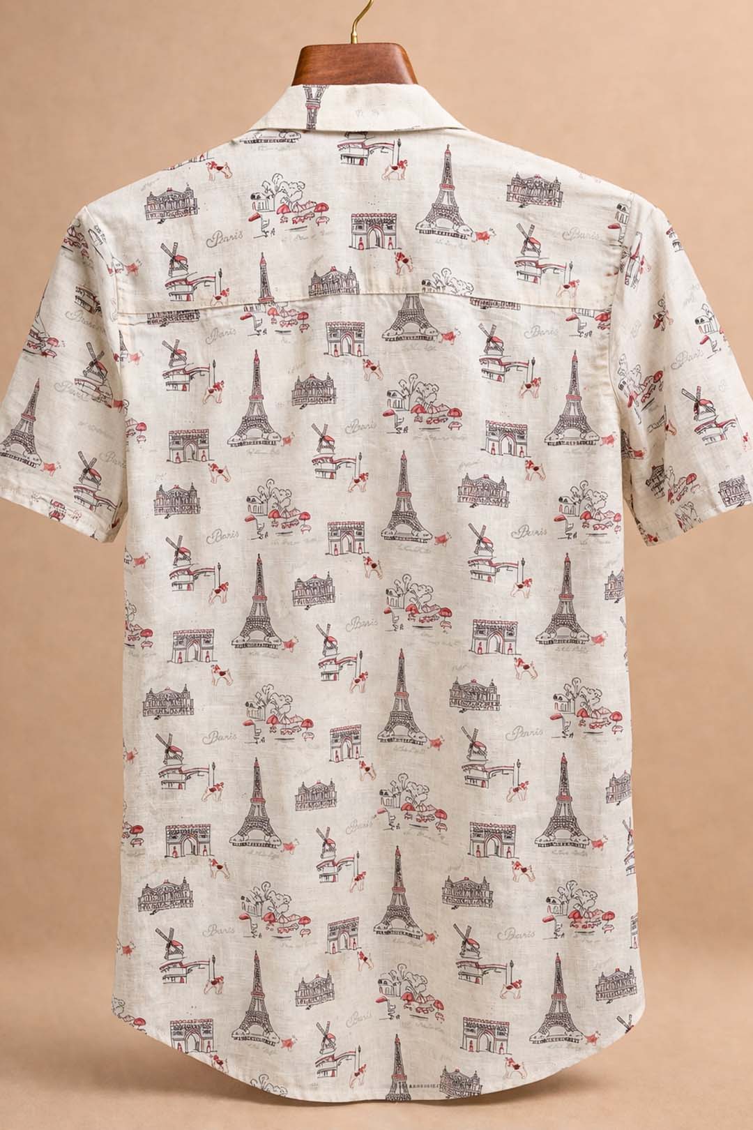 Eiffel Tower Print Shirt