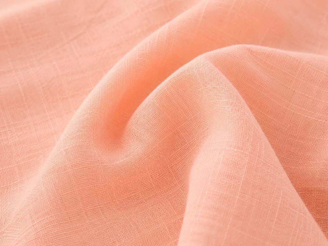 Luna-Soft Peach Sleeveless Dress