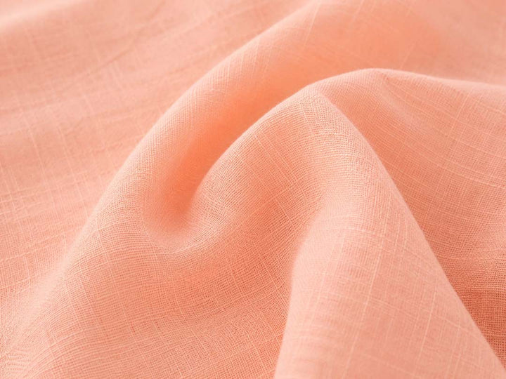 Luna-Soft Peach Sleeveless Dress