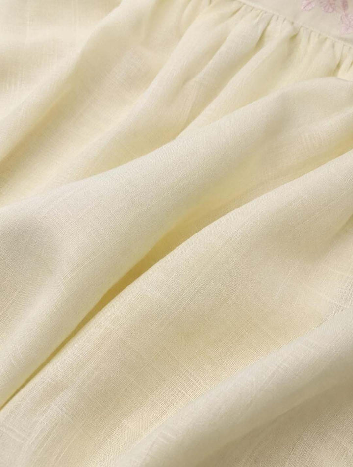Julia- Butter Yellow Sleeveless Dress