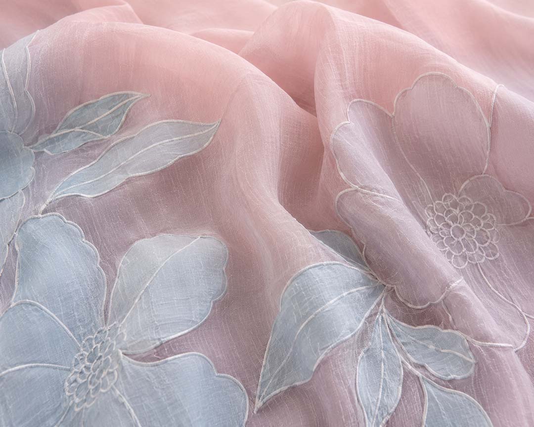 Daphne-Blush Pink Ombre Dress