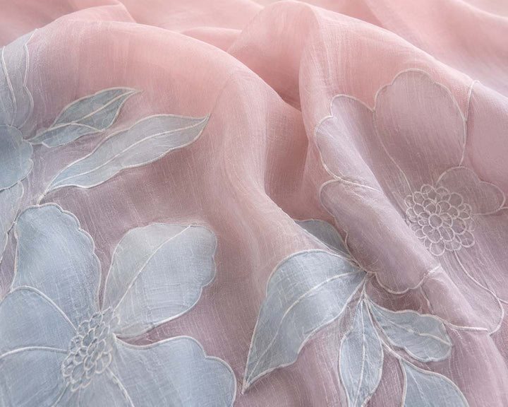 Daphne-Blush Pink Ombre Dress