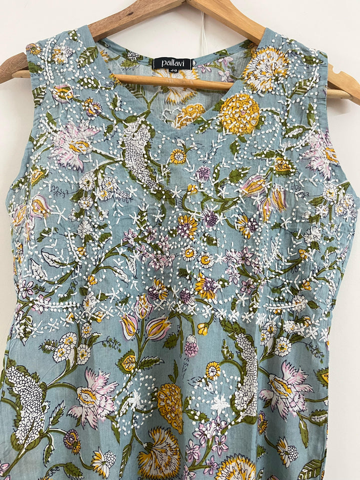 Floral Grey Green Co-ord Set