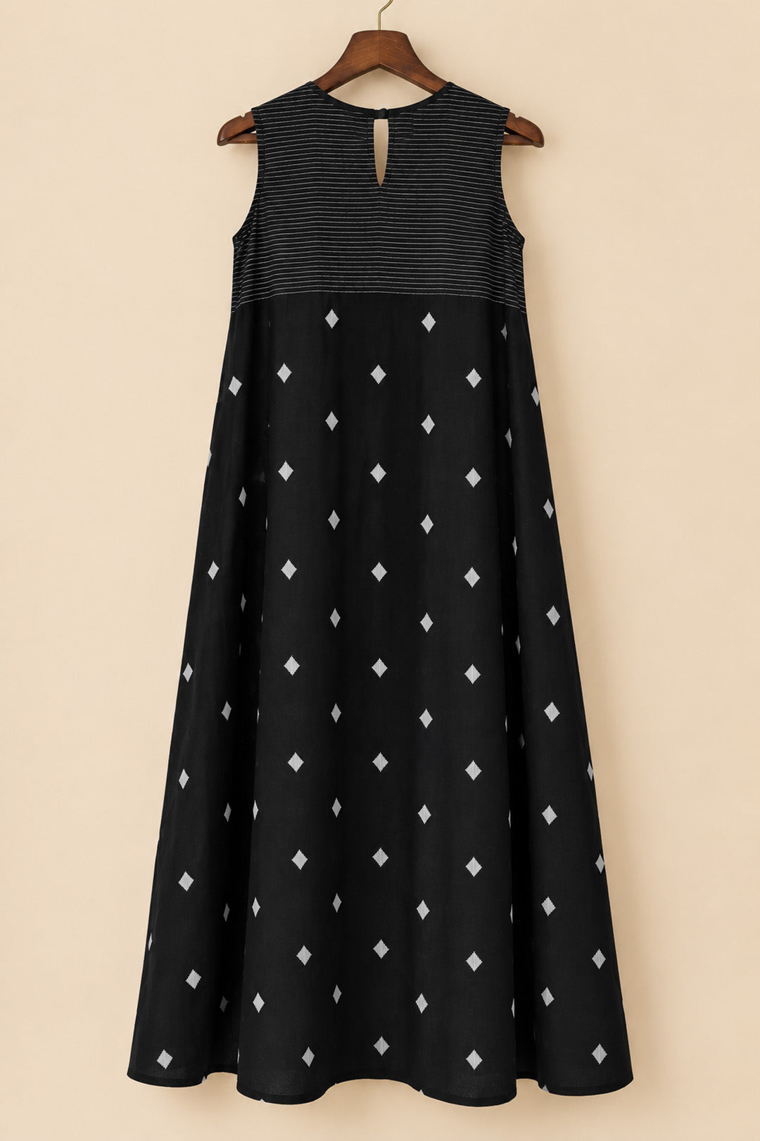 Black Jamdhani Dress