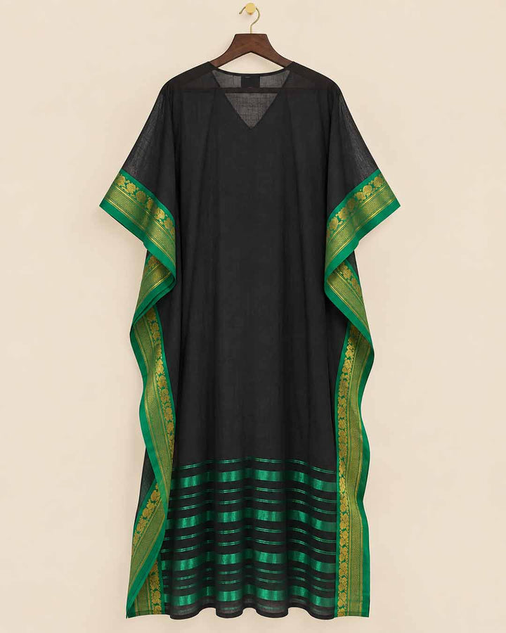 Black And Green Kaftan