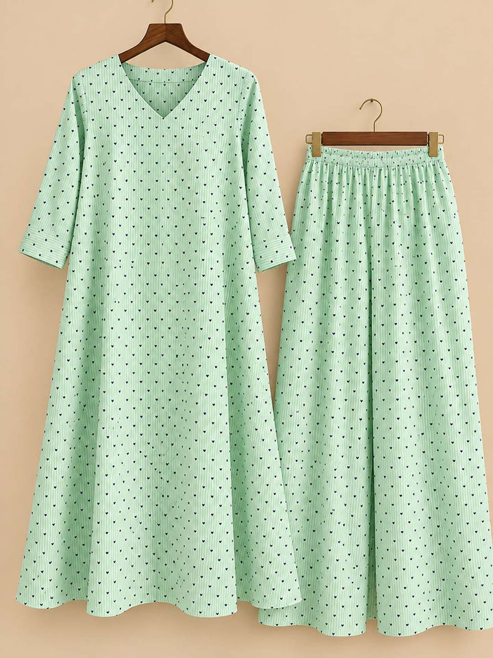 Soft Mint Green Co-ord Set