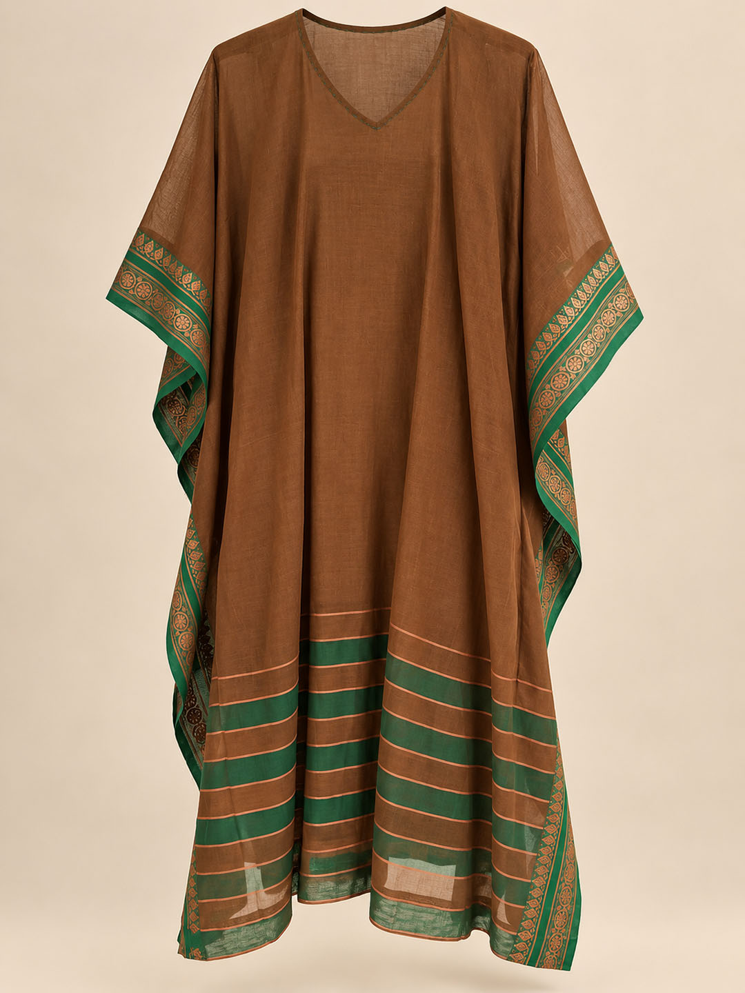 Earthy Green Kaftan