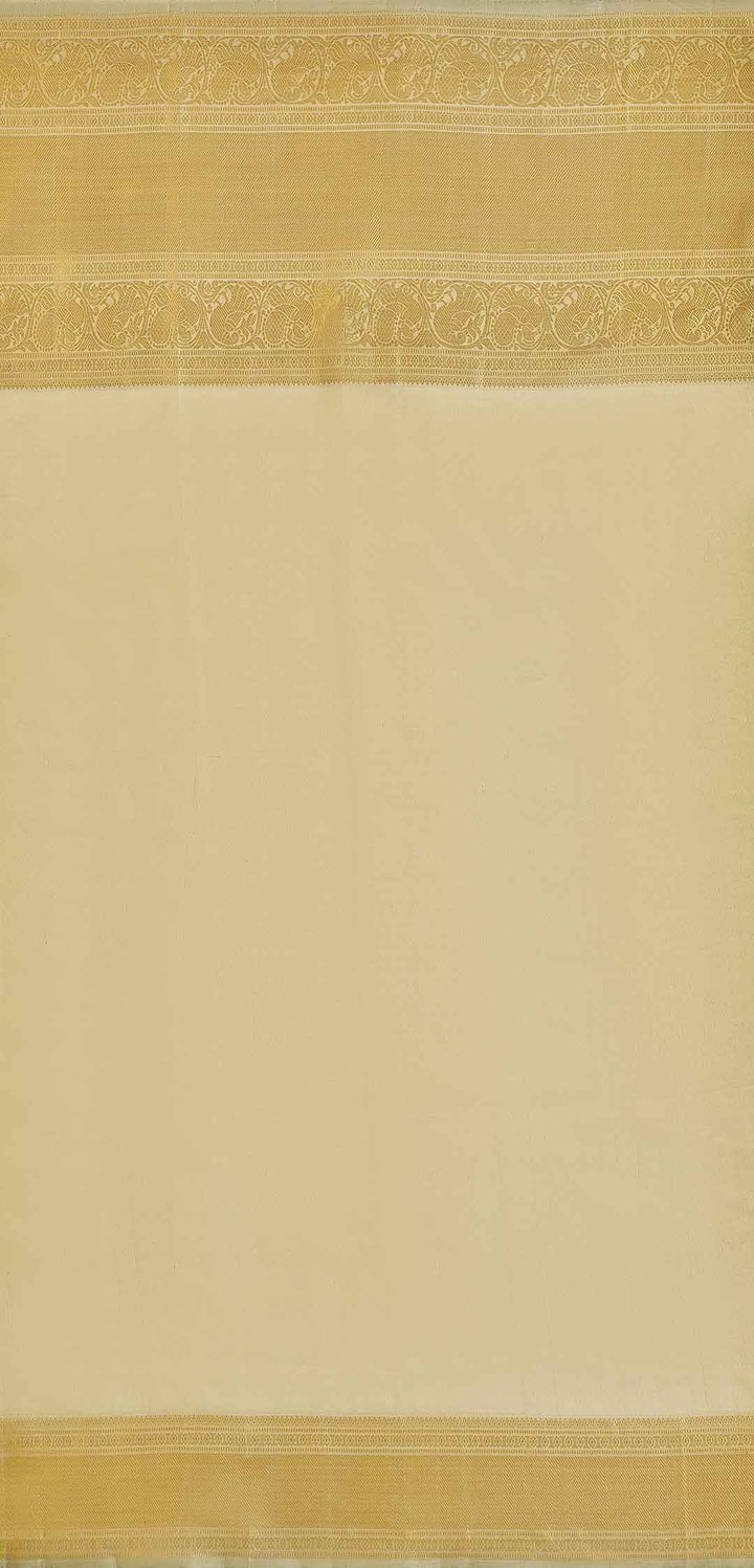 Gin Green Tissue Brocade Kanchivaram Saree