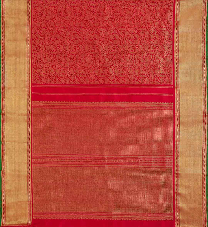 Red Vanashrinkaram Kanchivaram Saree