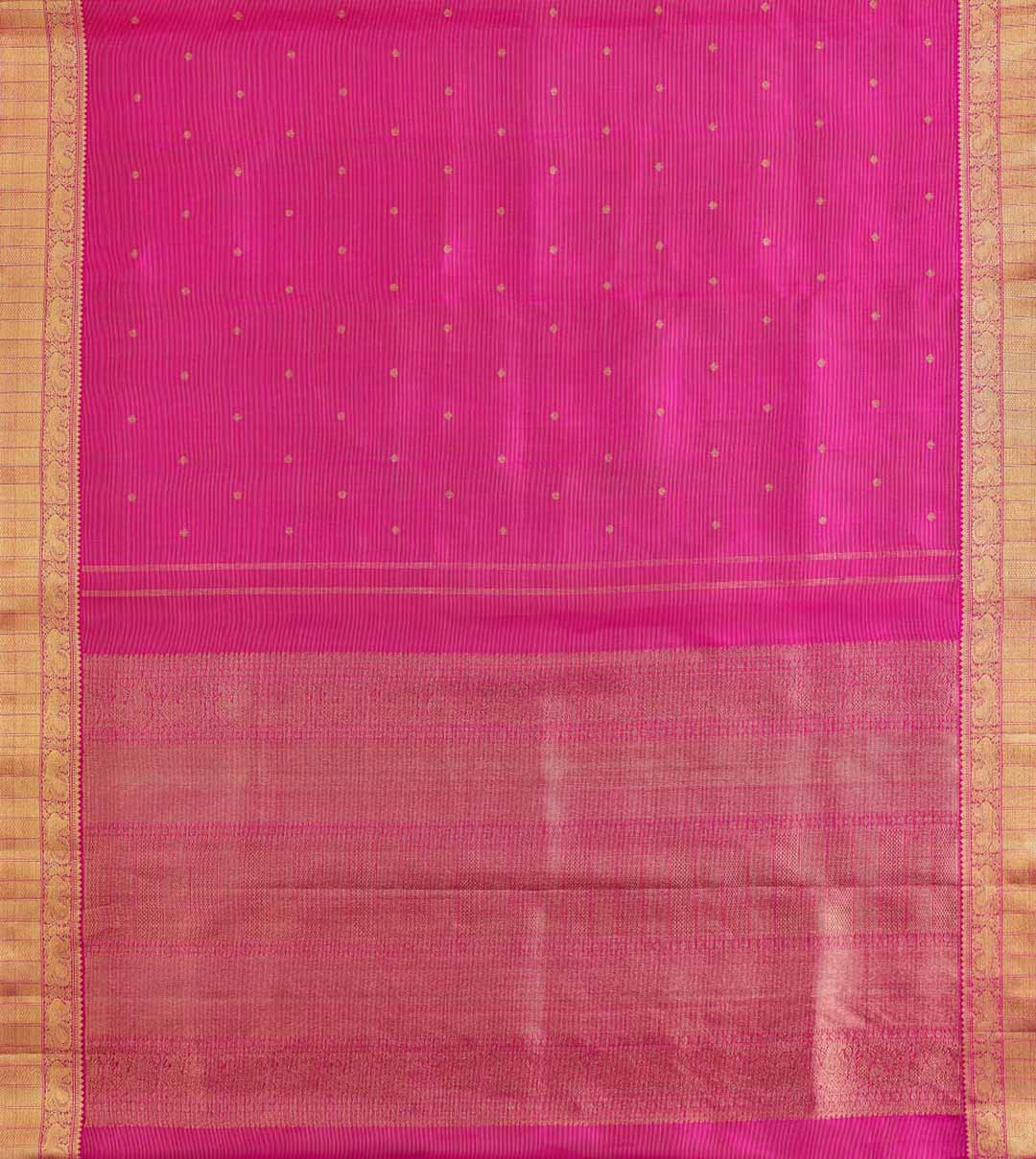 Rani Pink Vairoosi Kanchivaram Saree
