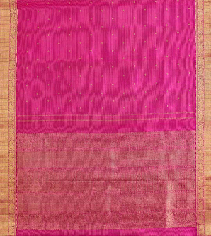 Rani Pink Vairoosi Kanchivaram Saree