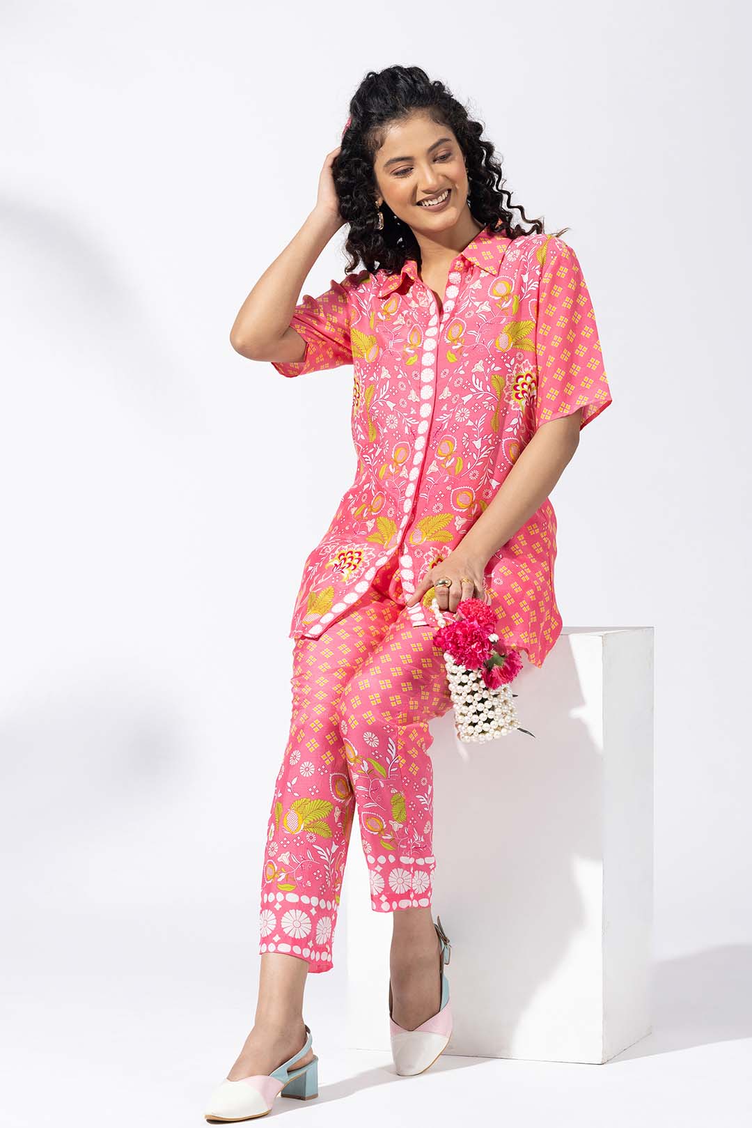 Treasured Coral Co-Ord Set