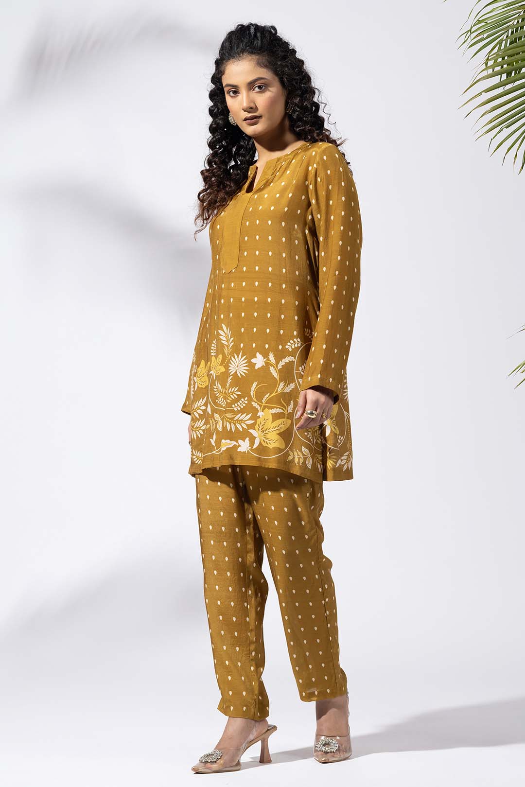 Earthy Bloom Kurti Set