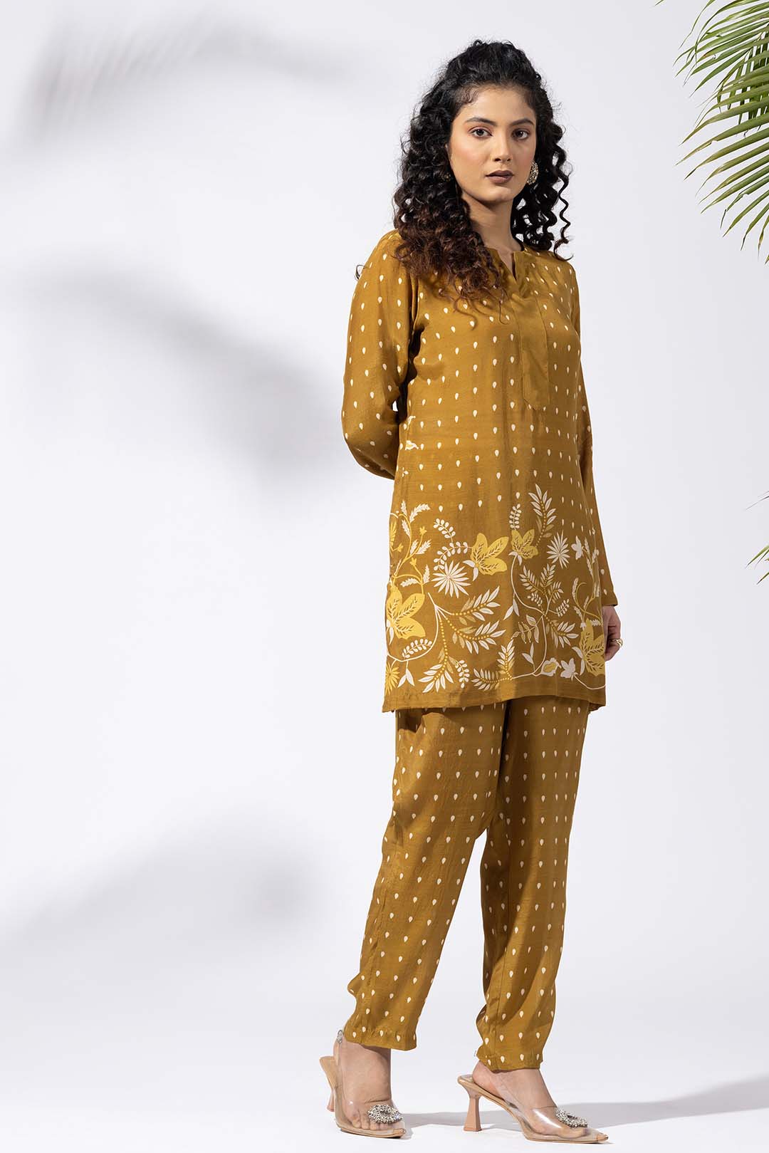 Earthy Bloom Kurti Set