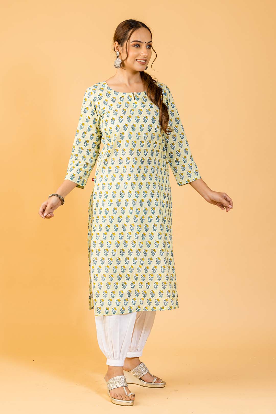 Khwaab Hand Block Print Kurta