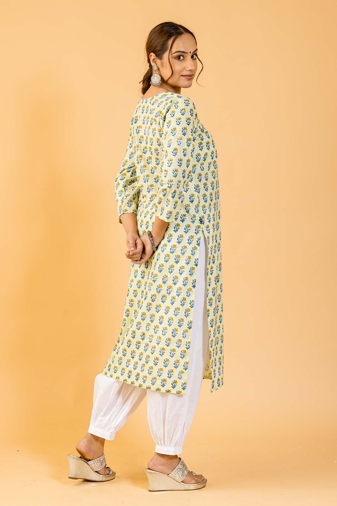 Khwaab Hand Block Print Kurta