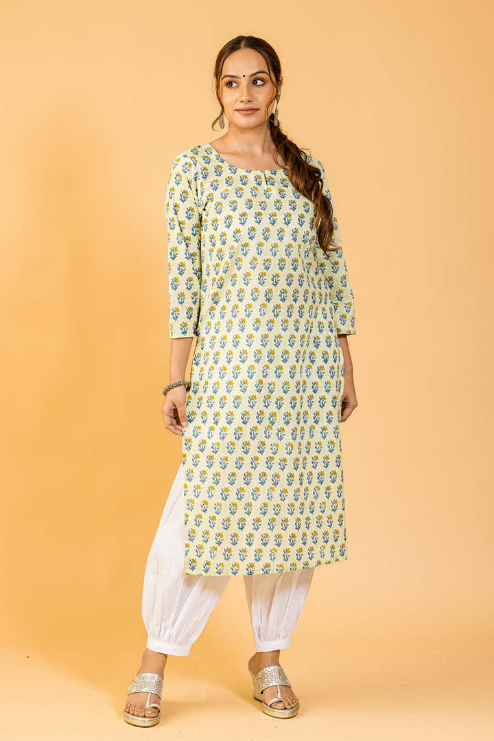 Khwaab Hand Block Print Kurta