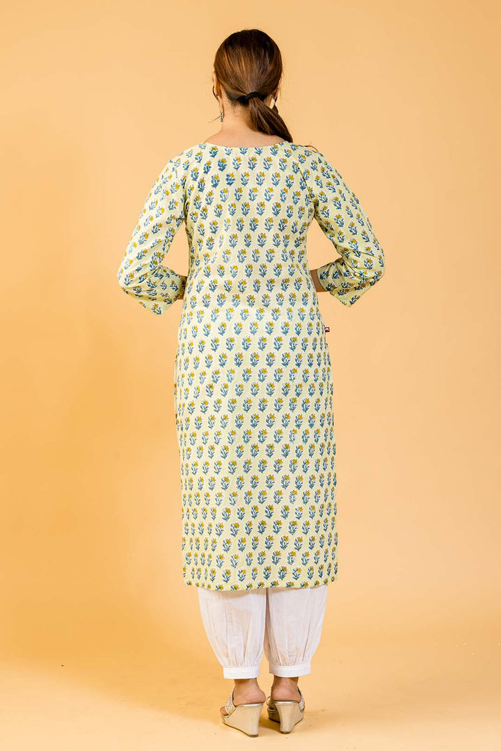 Khwaab Hand Block Print Kurta