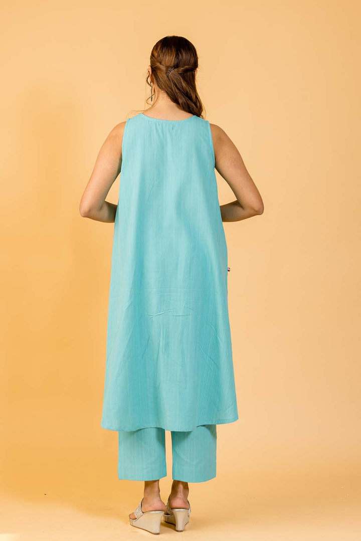 Neer Handloom Co-ord Set