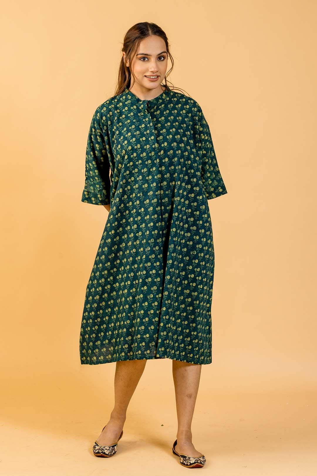Green Gables Loose Fit Dress