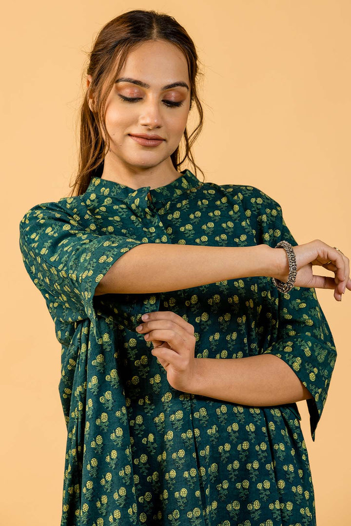 Green Gables Loose Fit Dress