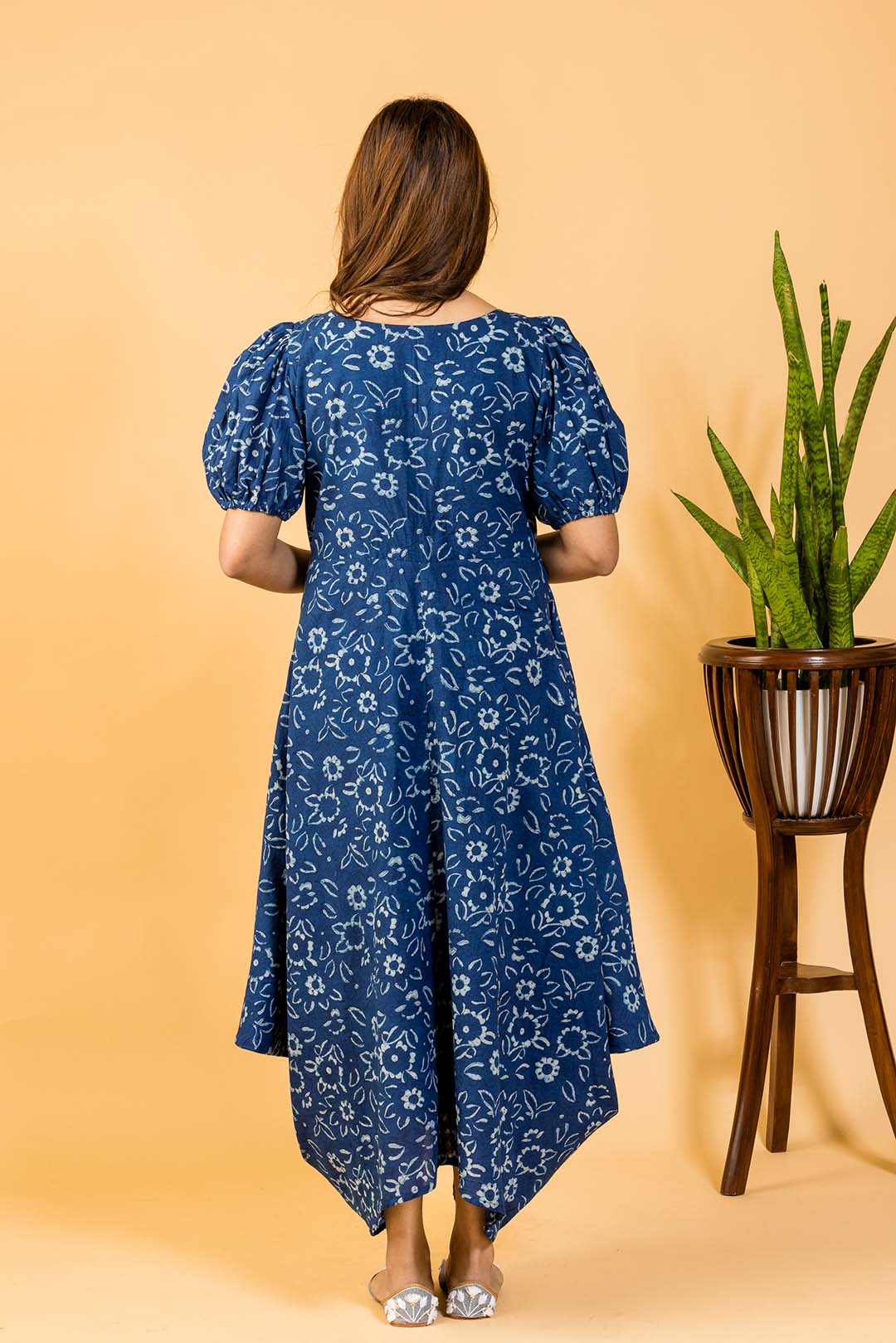 Bella Indigo Long Dress