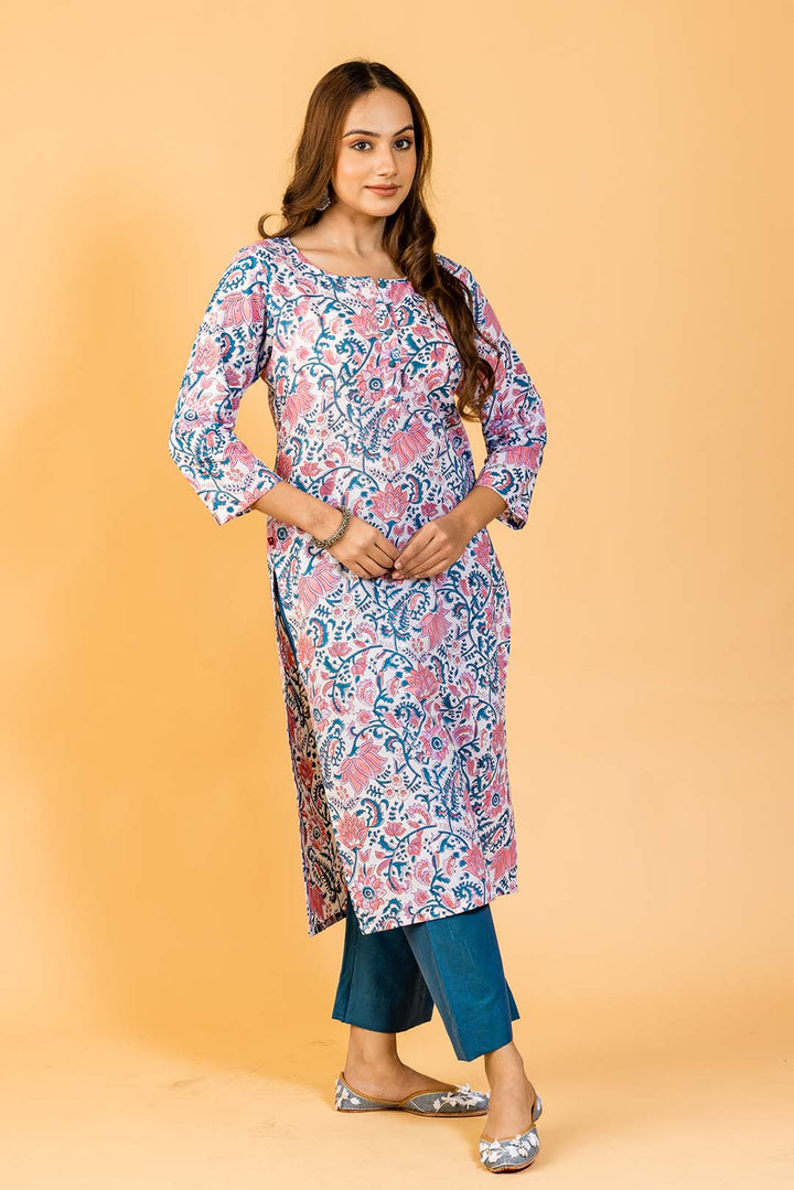 Gul Bagh Cotton Kurta