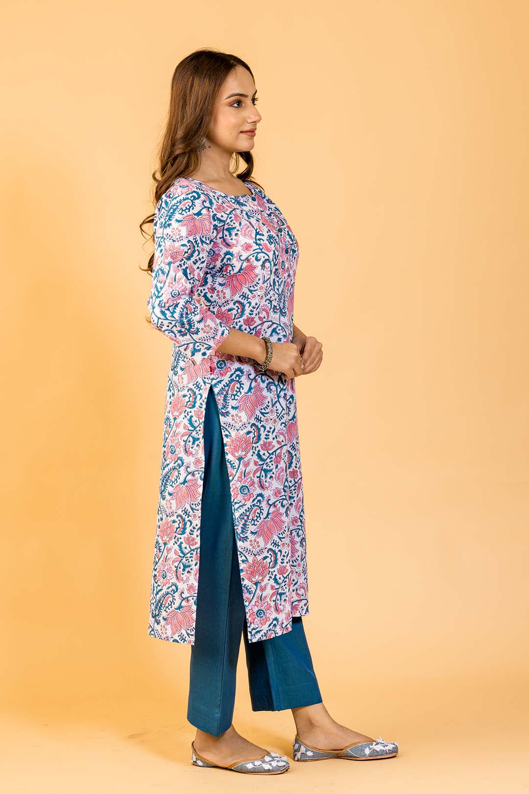 Gul Bagh Cotton Kurta