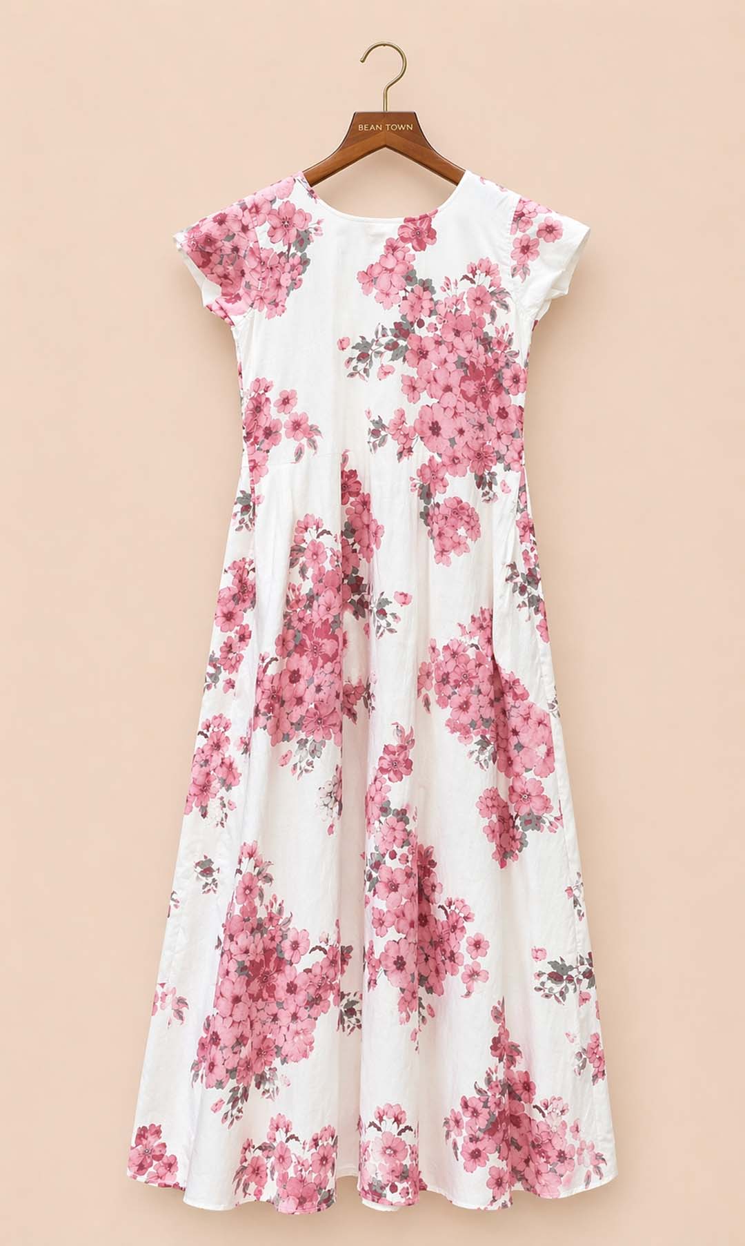 Cherry Blossom Cotton Dress